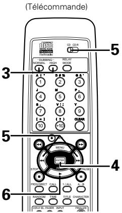 DENON CDR-W1500 - Copie d'une piste à la fois - 2