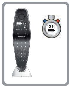 SAGEM D790 - Mettre en service le combiné - 3