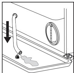 INDESIT BIWDIL861484EU - Nettoyage du filtre à eau / évacuation de l'eau résiduelle - 2