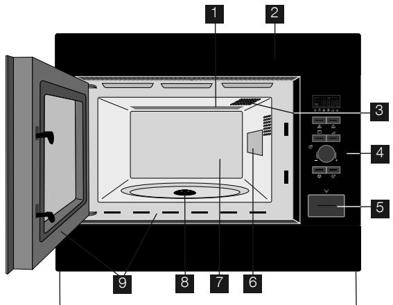 ELECTROLUX EMS262030X - FOUR MICRO-ONDES ET ACCESSOIRES - 1