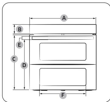 SAMSUNG V75A6679R - Installatie in een kast - 2