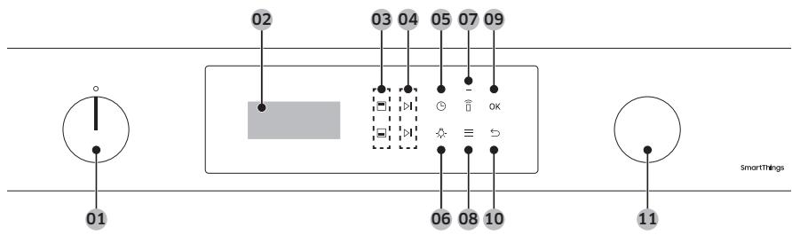 SAMSUNG V75A6679R - Bedienfeld - 1