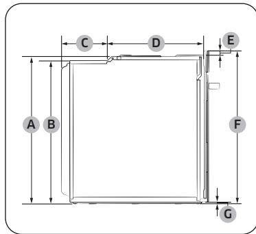 SAMSUNG V75A6679R - Installatie in een kast - 3