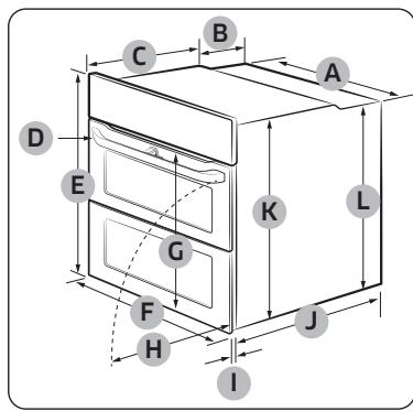 SAMSUNG V75A6679R - Einbau in einen Kuchenschrank - 1