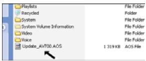 ARCHOS AV700 40 GO CANALSAT - Copier sur l'av 700 - 1