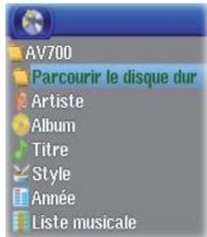 ARCHOS AV700 40 GO CANALSAT - 1-0 Musique - écouter de la musique - 2