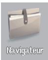 ARCHOS AV700 40 GO CANALSAT - Navigateur - utiliser le navigateur - 1