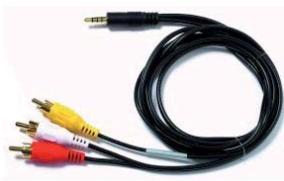 ARCHOS AV700 40 GO CANALSAT - Connexion (3) : placer votre pod de connexion TV entre votre téléviseur et votre tuner - 1