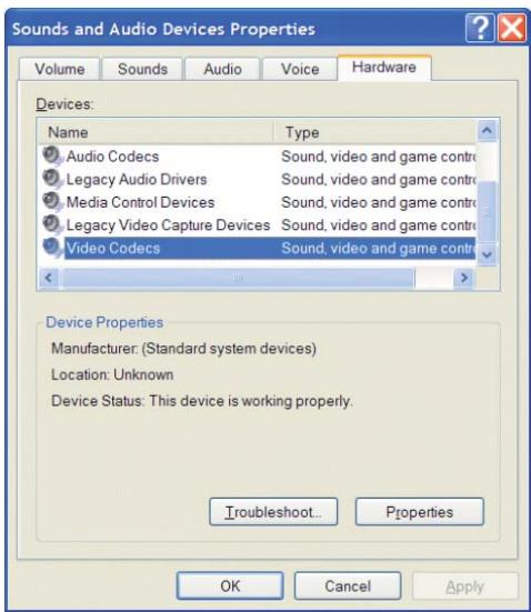 ARCHOS AV700 40 GO CANALSAT - Codec audio MP3 - 1