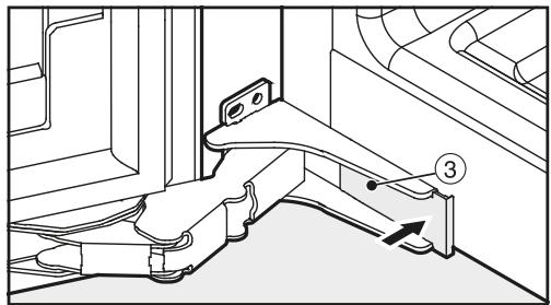 MIELE KWT6422IG - Pour inverser la butée de porte, vous avez besoin des outils suivants : - 15