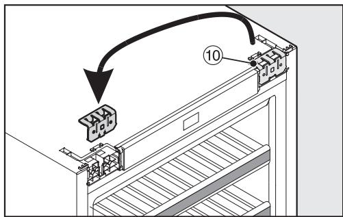 MIELE KWT6422IG - Pour inverser la butée de porte, vous avez besoin des outils suivants : - 10