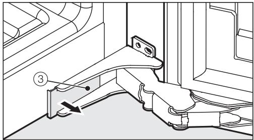 MIELE KWT6422IG - Pour inverser la butée de porte, vous avez besoin des outils suivants : - 3
