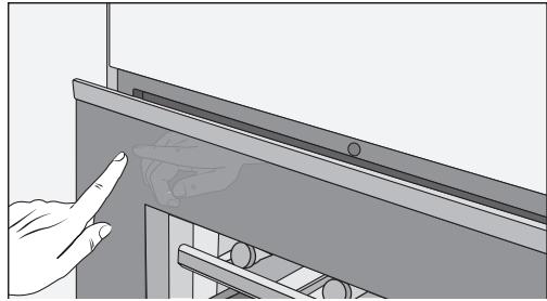 MIELE KWT6422IG - Ouvrir la porte de l'appareil - 1