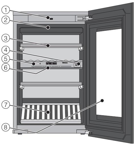 MIELE KWT6422IG - Bandeau de commande - 2
