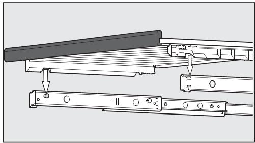 MIELE KWT6422IG - Déplacer les clayettes en bois - 2