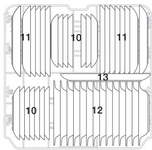SAMSUNG DW60M6070IB - VAATWERK IN DE ONDERSTE MAND PLAATSEN - 1