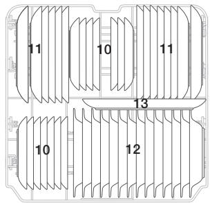 SAMSUNG DW60M6070IB - CARICAMENTO DEL CESTELLO INFERiore - 1