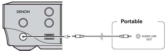 DENON S-302SRE2 - Pour écouter un lecteur audio portable - 1