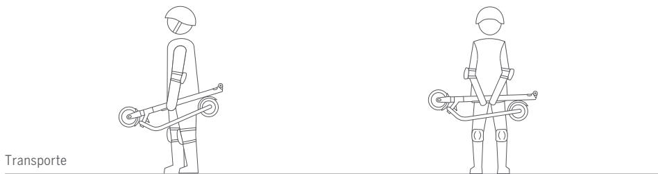 NINEBOT ES2 - Plegado y transporte - 2