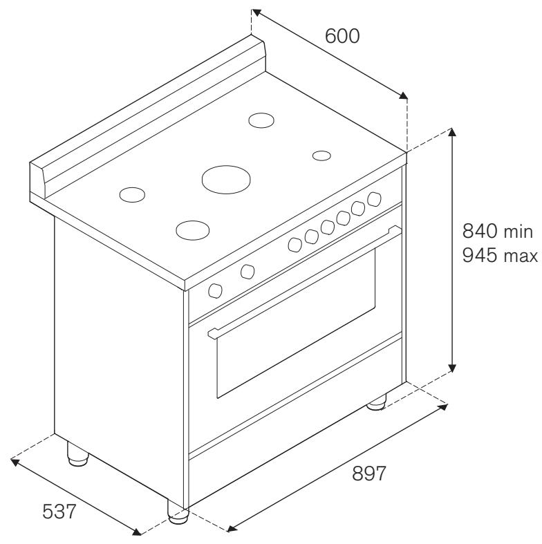 DARRYLA TUS95C61LCX - Nettoyage intérieur du four : - 1