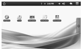 ARCHOS 7 HOME TABLET 2GO - Personnalisation des éléments de l'écran d'accueil - 7