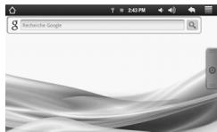 ARCHOS 7 HOME TABLET 2GO - L'écran d'accueil étendu - 1