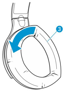 SENNHEISER CASQV RS170 BK KLEER - Insérer et changer les accus - 2