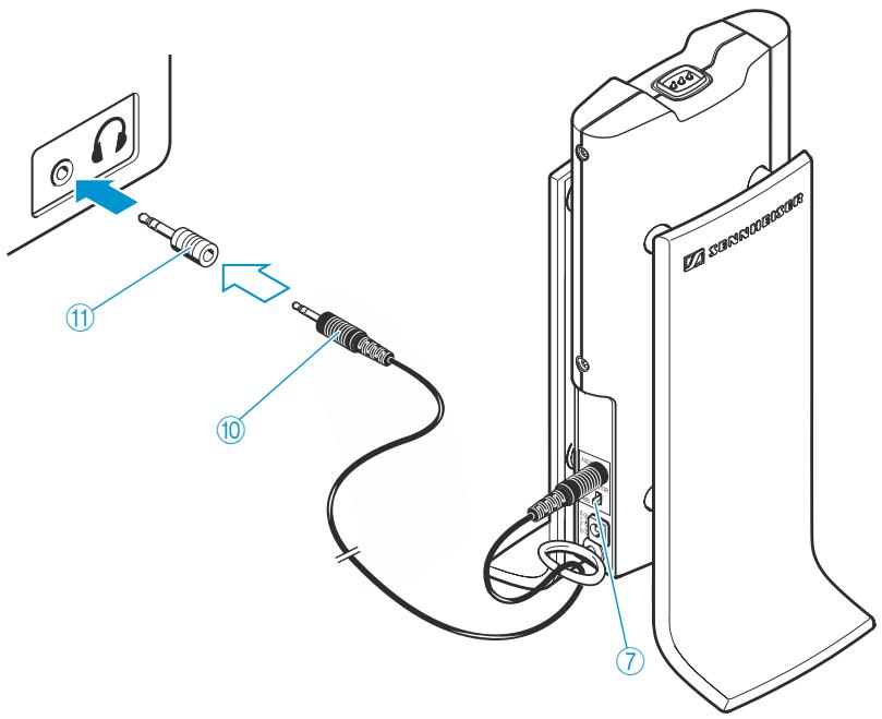 SENNHEISER CASQV RS170 BK KLEER - Source audio fixe (chaîne hi-fi, amplificateur) - 2