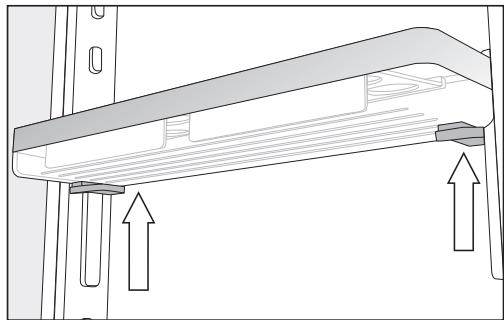 MIELE KFN4898AD - Enlever le balconnet avec réglage précis - 1