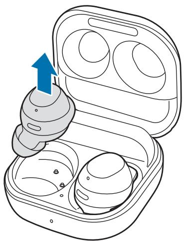 SAMSUNG Buds FESM-R400N - Mettre les mini-oreillettes en place - 3