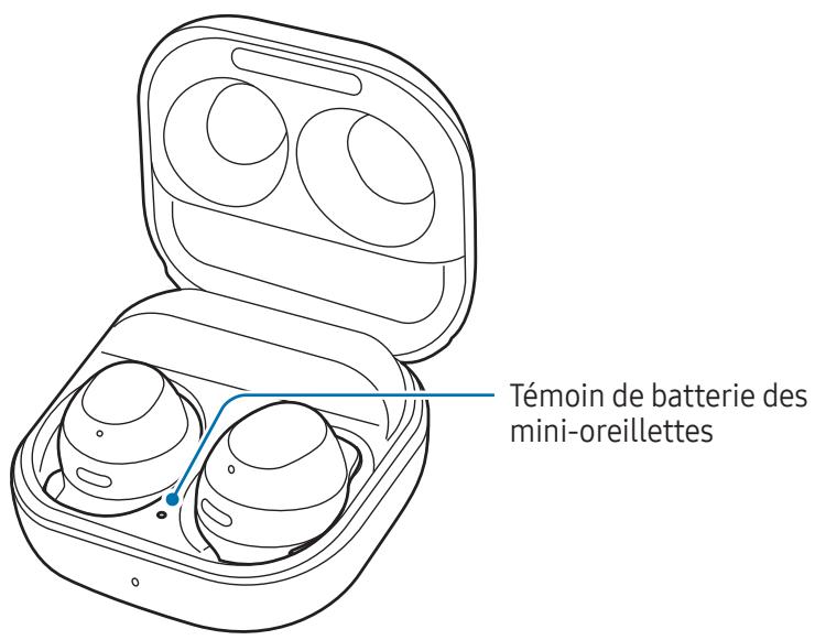 SAMSUNG Buds FESM-R400N - Témoin de batterie des mini-oreillettes - 1
