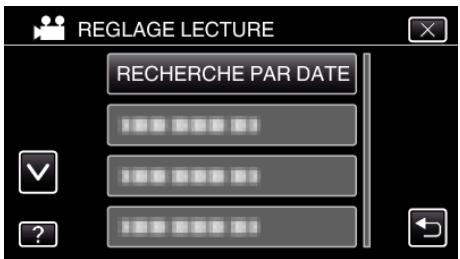 JVC GZ-E300 - Rechercher une photo spécifique par date - 3