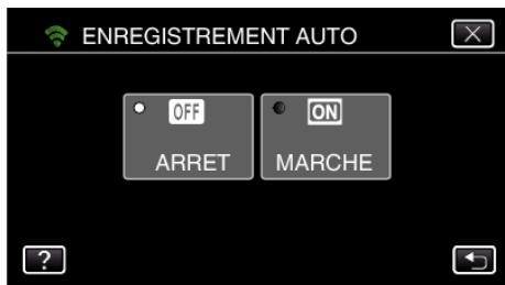 JVC GZ-E300 - Régler l'auto-enregistrement sur cette caméra (PARAM. detect/mail) - 5