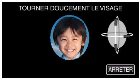 JVC GZ-E300 - Inscrivez l'information relative à l'authentification personnelle du visage humain - 9