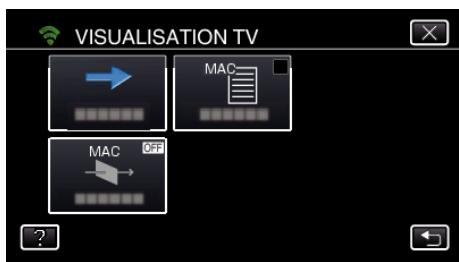 JVC GZ-E300 - Enregistrer le filtrage par adresse MAC (visualisation TV) - 4