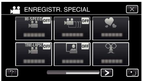 JVC GZ-E300 - Enregistrer avec des effets d'animation (EFFET ANIMATION) - 4