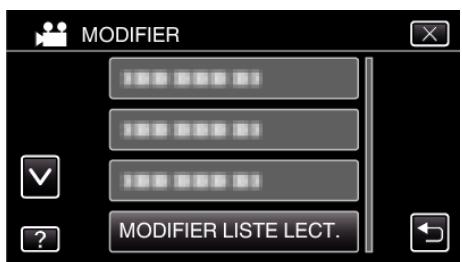 JVC GZ-E300 - Créer des listes de lecture par date - 5