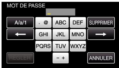 JVC GZ-E300 - Régler le mot de passe (VISUALISATION DIRECT) - 5