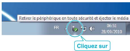 JVC GZ-E300 - Débranchement de cet appareil de l'ordinateur - 1