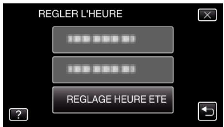 JVC GZ-E300 - Régler l'heure d'été - 4