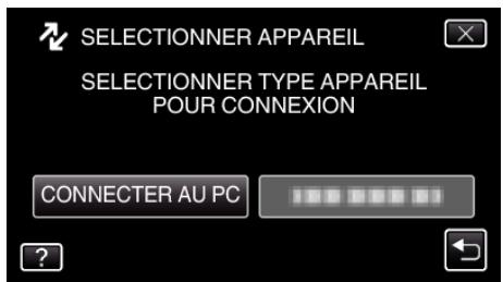 JVC GZ-E300 - Raccordez le câble USB à l'adaptateur secteur - 2