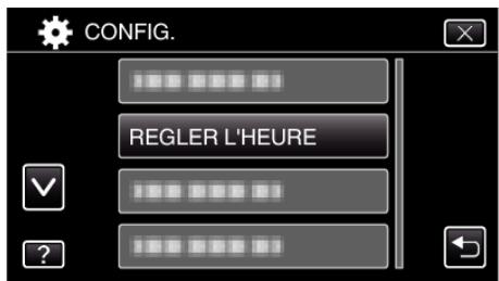 JVC GZ-E300 - Régler l'heure d'été - 3