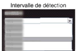 JVC GZ-E300 - Écran detect/mail setting (réglage détection/courrier) - 2