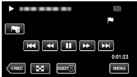 JVC GZ-E300 - Les scènes marquées sont lues automatiquement. - 1