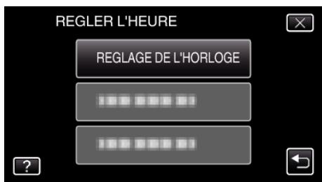 JVC GZ-E300 - Réinitialiser l'horloge - 4