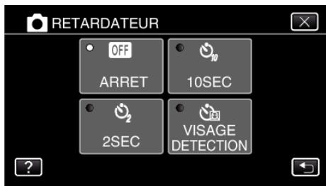 JVC GZ-E300 - Utilisation du retardateur à 2/10 secondes - 6
