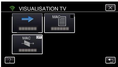 JVC GZ-E300 - Activer le filtrage par adresse MAC (visualisation TV) - 4
