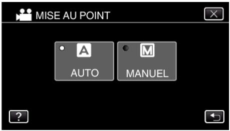 JVC GZ-E300 - Ajuster manuellement la mise en point - 6