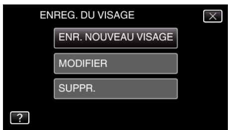 JVC GZ-E300 - Inscrivez l'information relative à l'authentification personnelle du visage humain - 5