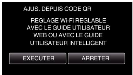 JVC GZ-E300 - Affichez l'écran pour dire le code QR. - 6